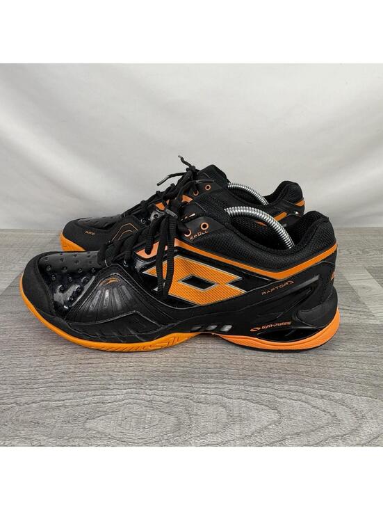 Lotto Other - Lotto Raptor Syn-Pulse Indoor Court Shoes Men’s Size 11 (US) Black/Orange